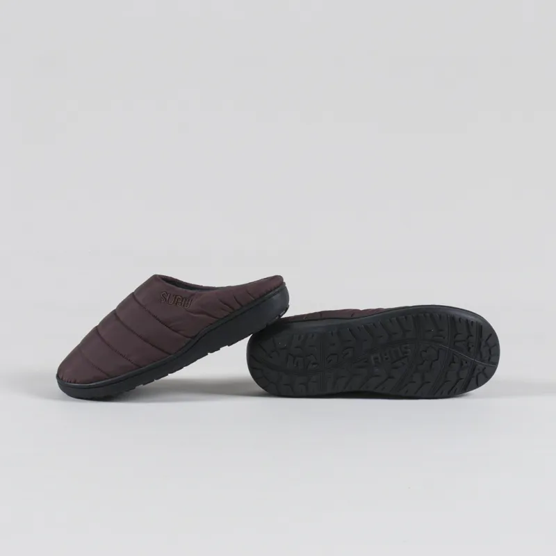 Subu Slippers Dark Brown-3