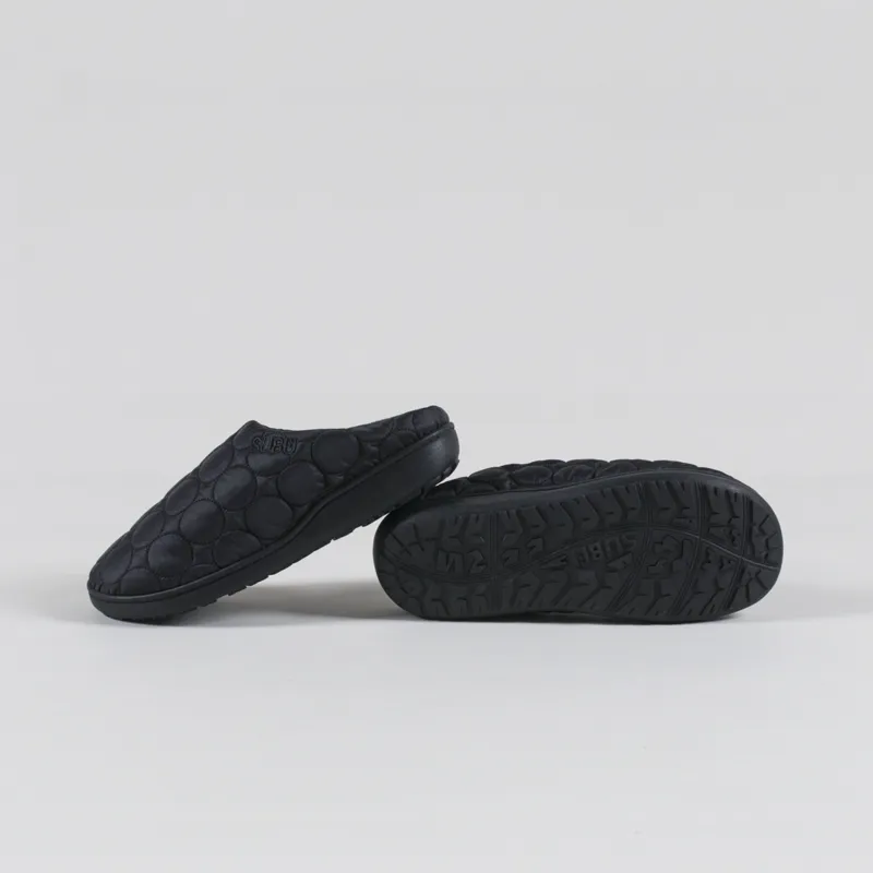 Subu Slippers Circle Black-3