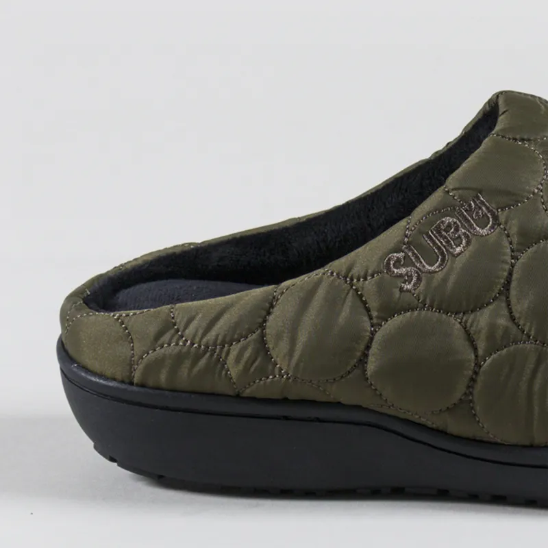 Subu Slippers Circle Khaki-4