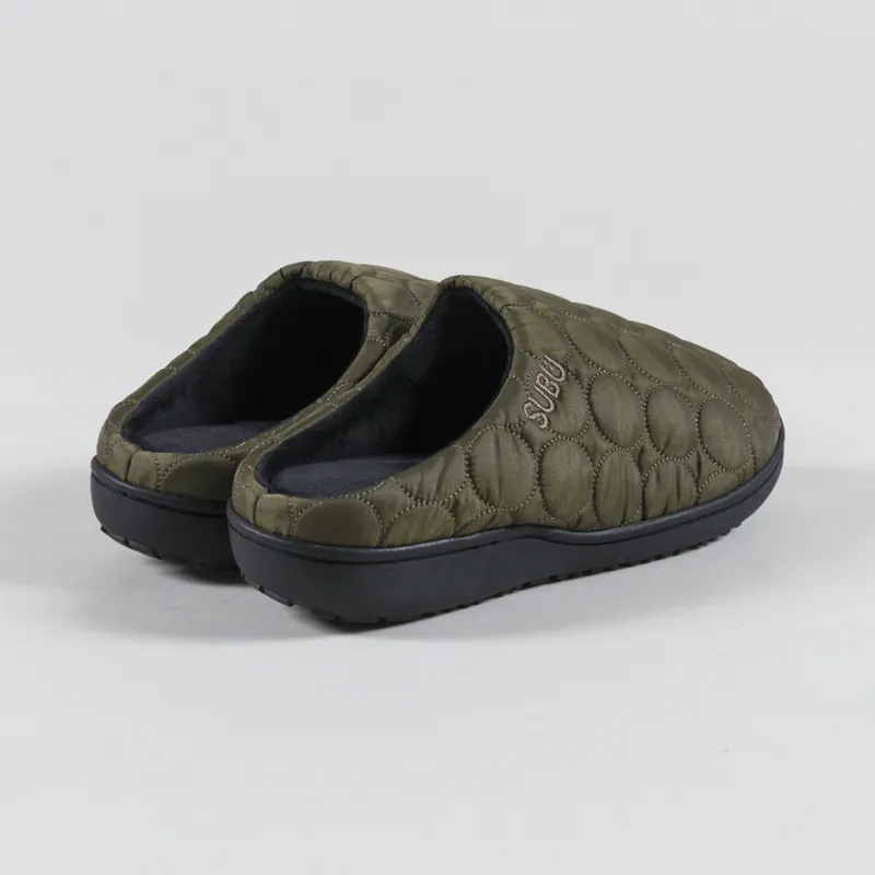 Subu Slippers Circle Khaki-1