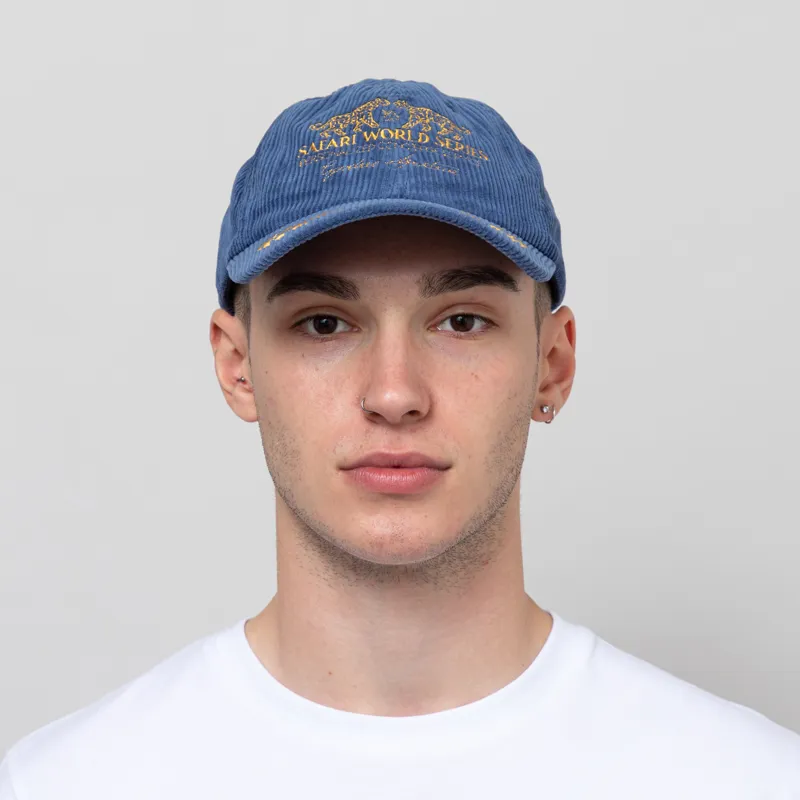 Goodies Sportive Safari Cap Blue Gold-1