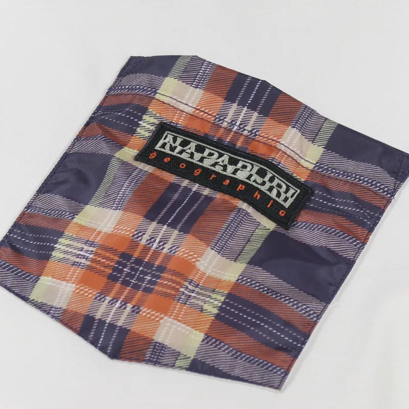 Napapijri x Liberty Candolle T Shirt Whitecap Grey-2