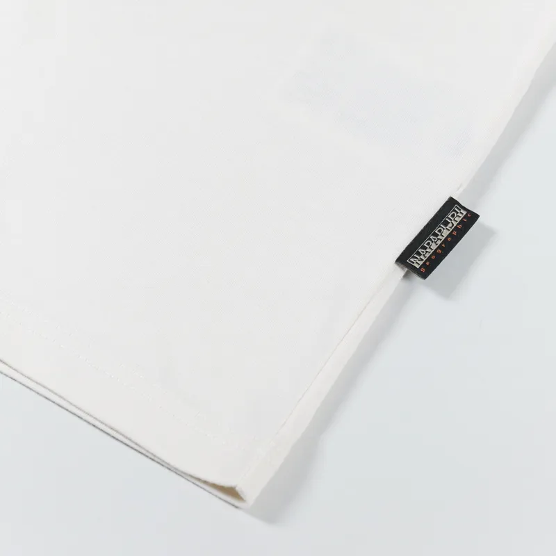 Napapijri x Liberty Candolle T Shirt Whitecap Grey-3