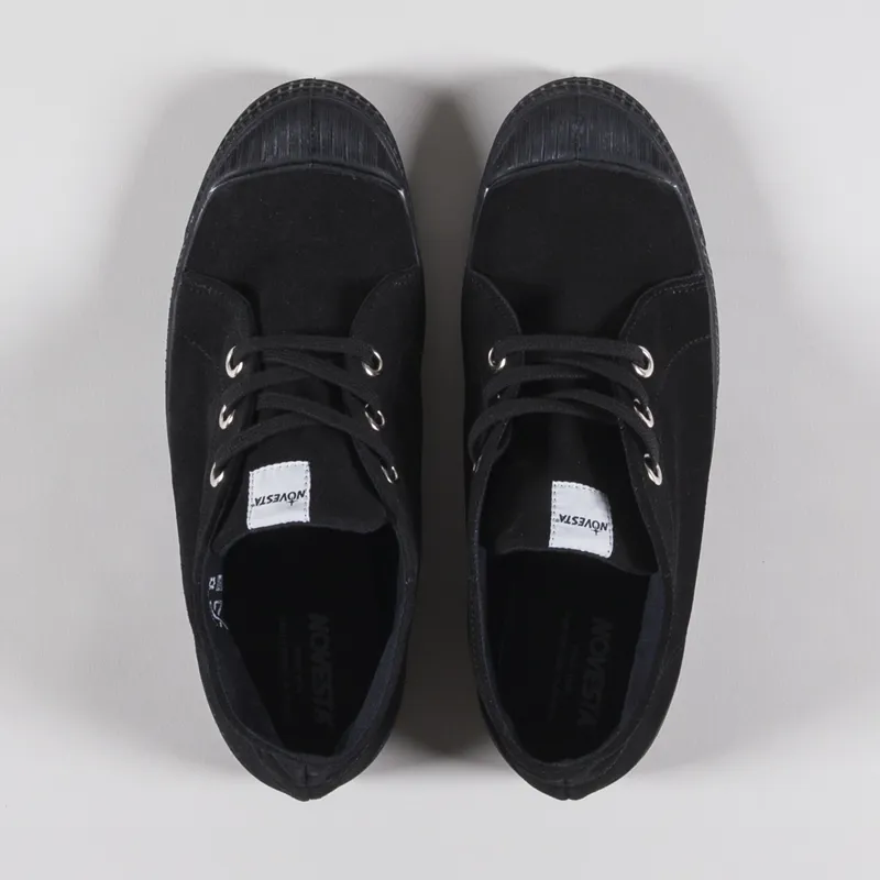 Novesta Chukka Suede Shoes Mono Black-1