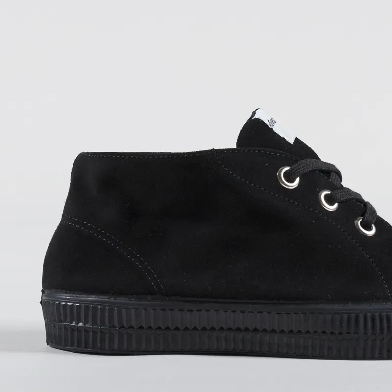 Novesta Chukka Suede Shoes Mono Black-5