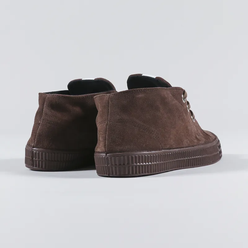 Novesta Chukka Suede Shoes Mono Chocolate-3
