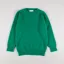 Shetland Wollen Co. Shaggy Crew Neck Sweater Emerald