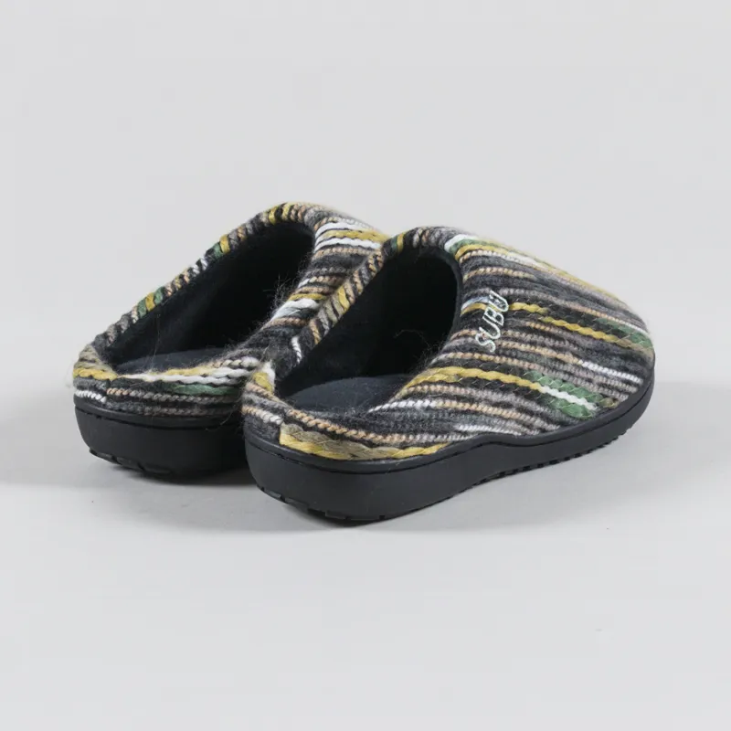 SUBU DOTS VIVID MOSAIC 0：22.0-23.5 Subu Unisex Winter Insulated Dots Slippers Vivid Mosaic