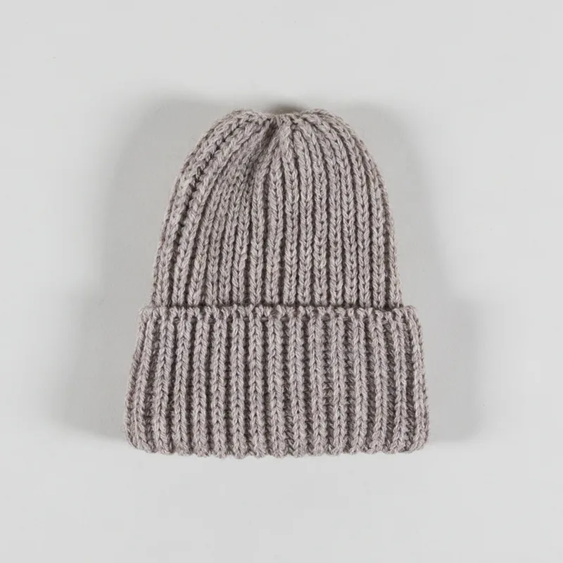 Cafe Mountain Wool Toque Beanie Chalk