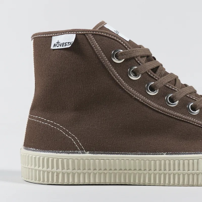 Novesta Star Dribble Contrast Shoes Brown Beige Ecru-5