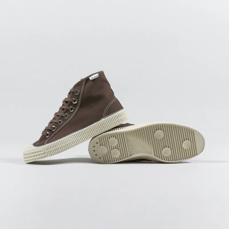 Novesta Star Dribble Contrast Shoes Brown Beige Ecru-2