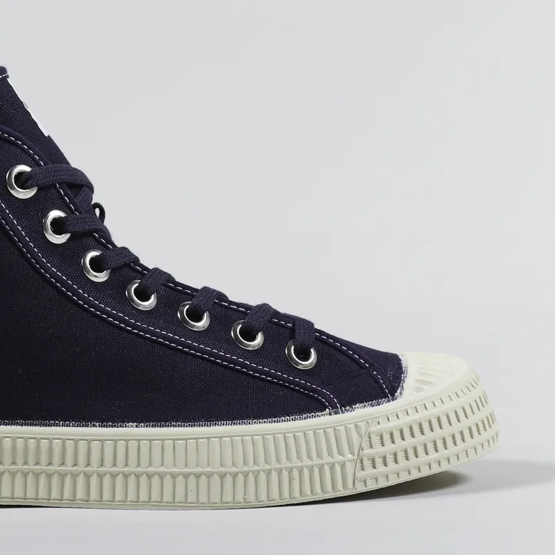 Novesta Star Dribble Contrast Shoes Navy Beige Ecru-6