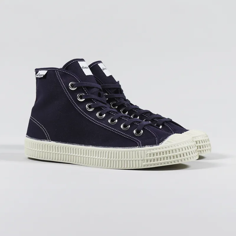 Novesta Star Dribble Contrast Shoes Navy Beige Ecru