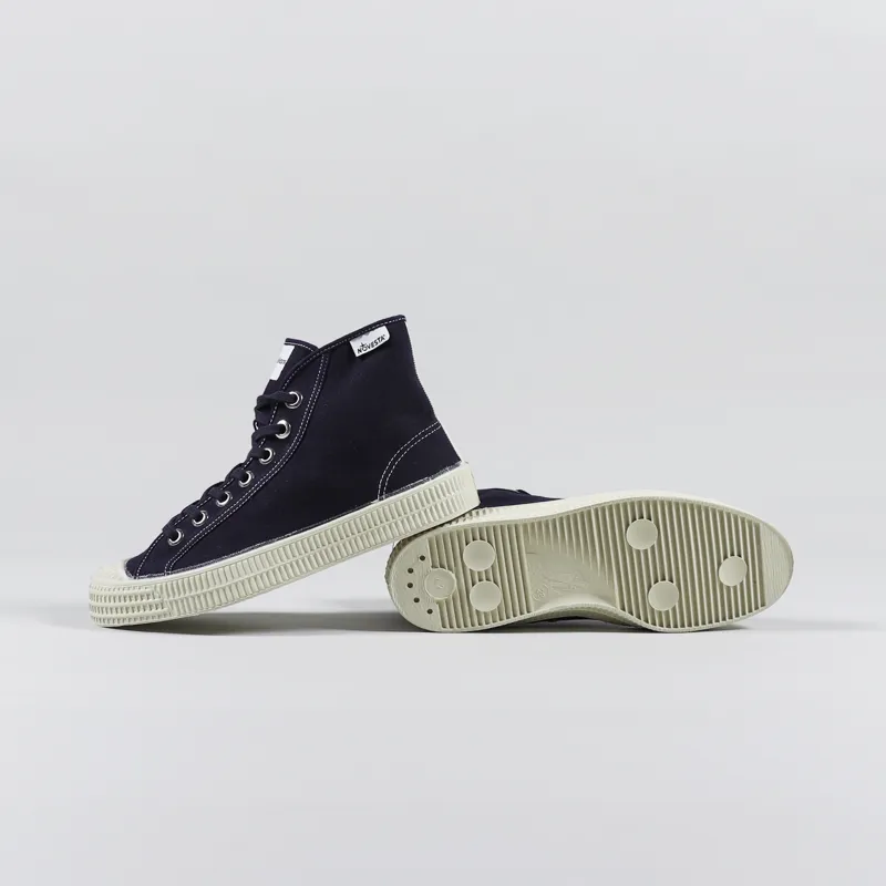 Novesta Star Dribble Contrast Shoes Navy Beige Ecru-3