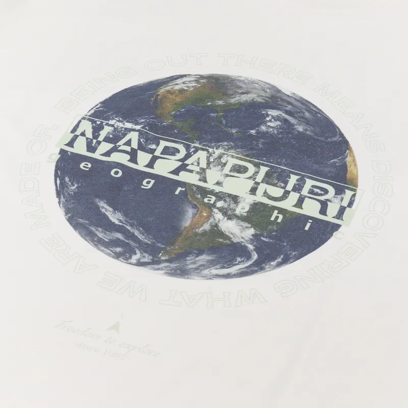 Napapijri Daule T Shirt Whitecap Grey-2