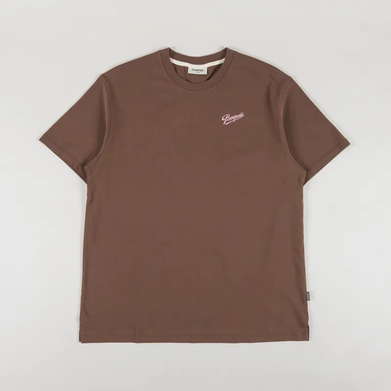Pompeii Sabons De Pompeii T Shirt Chocolate-1