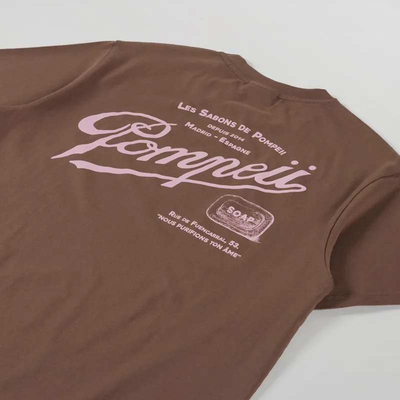 Pompeii Sabons De Pompeii T Shirt Chocolate-2