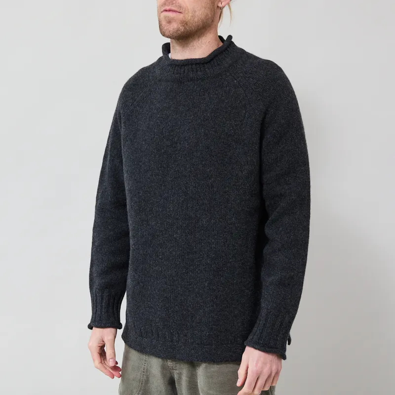Pittari Seti Lambswool Sweater Charcoal-1
