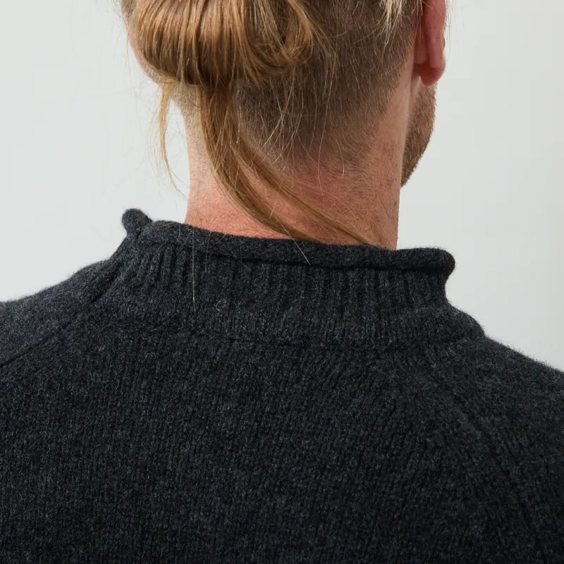 Pittari Seti Lambswool Sweater Charcoal-5