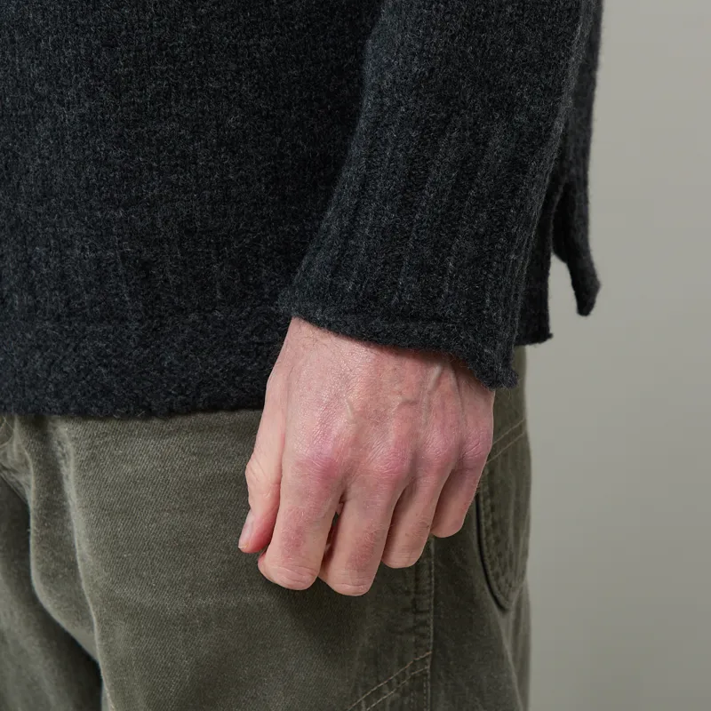 Pittari Seti Lambswool Sweater Charcoal-7