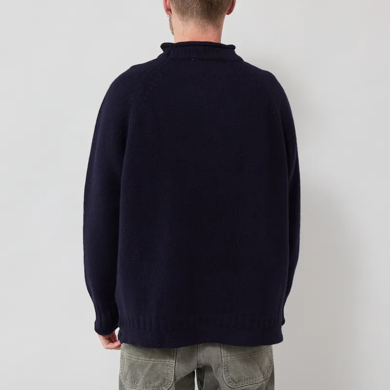 Pittari Seti Lambswool Sweater Navy-2