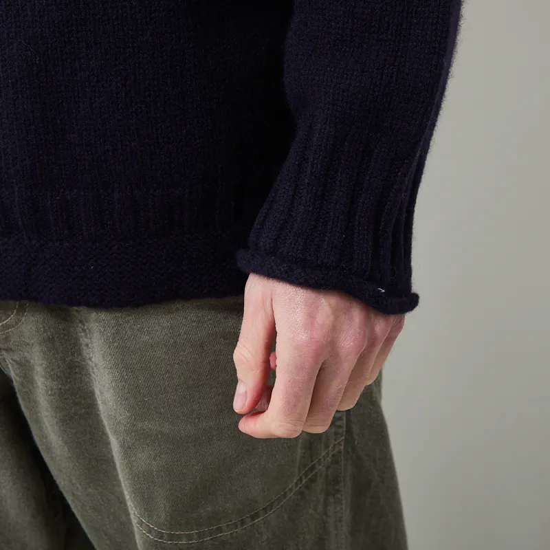 Pittari Seti Lambswool Sweater Navy-5