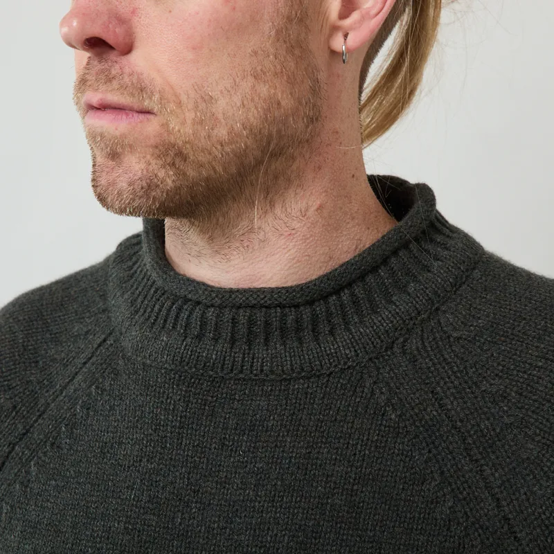 Pittari Seti Lambswool Sweater Seaweed-3