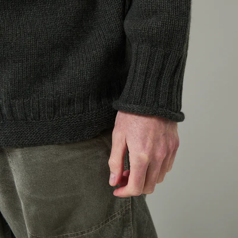 Pittari Seti Lambswool Sweater Seaweed-5