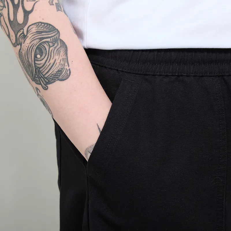 Service Works Womens Canvas Barrel Pants Black-4
