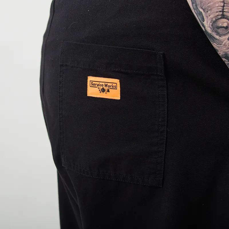 Service Works Womens Canvas Barrel Pants Black-8