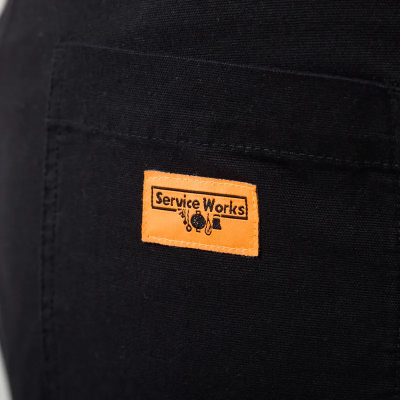 Service Works Womens Canvas Barrel Pants Black-7