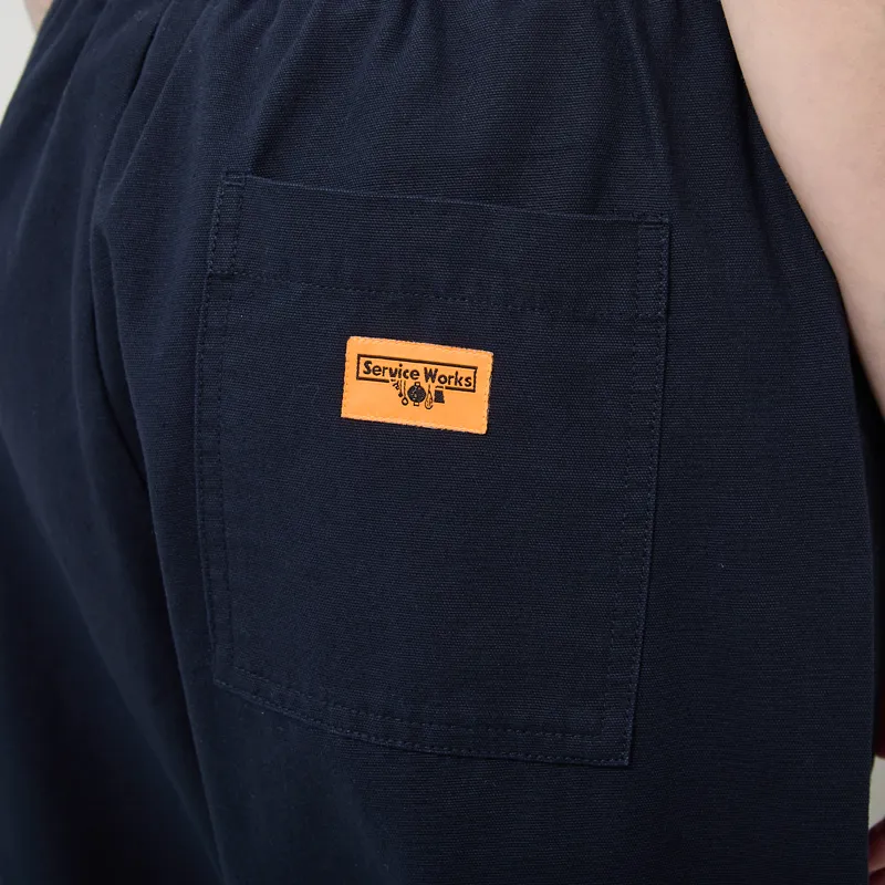 Service Works Womens Canvas Barrel Pants Dark Navy-8