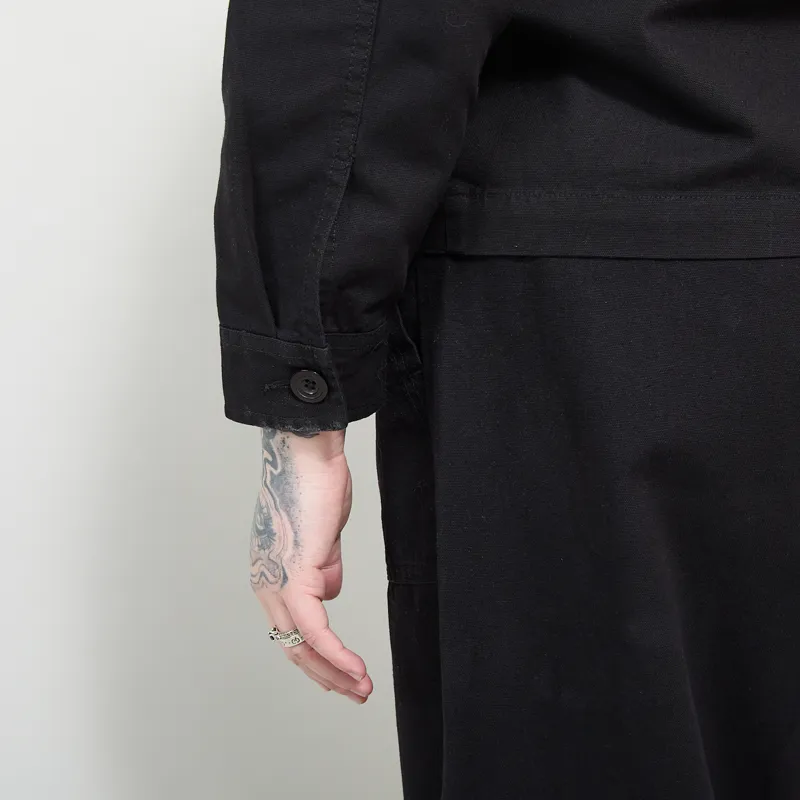Service Works Womens Canvas Cropped Work Jacket Black-7
