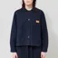 Service Works Womens Canvas Cropped Work Jacket Dark Navy