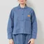 Service Works Womens Canvas Cropped Work Jacket Slate