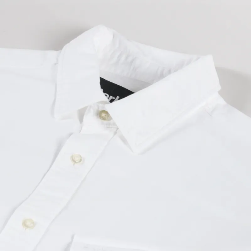 Barbour Arnham Oversized Oxford Jungle Shirt White-4