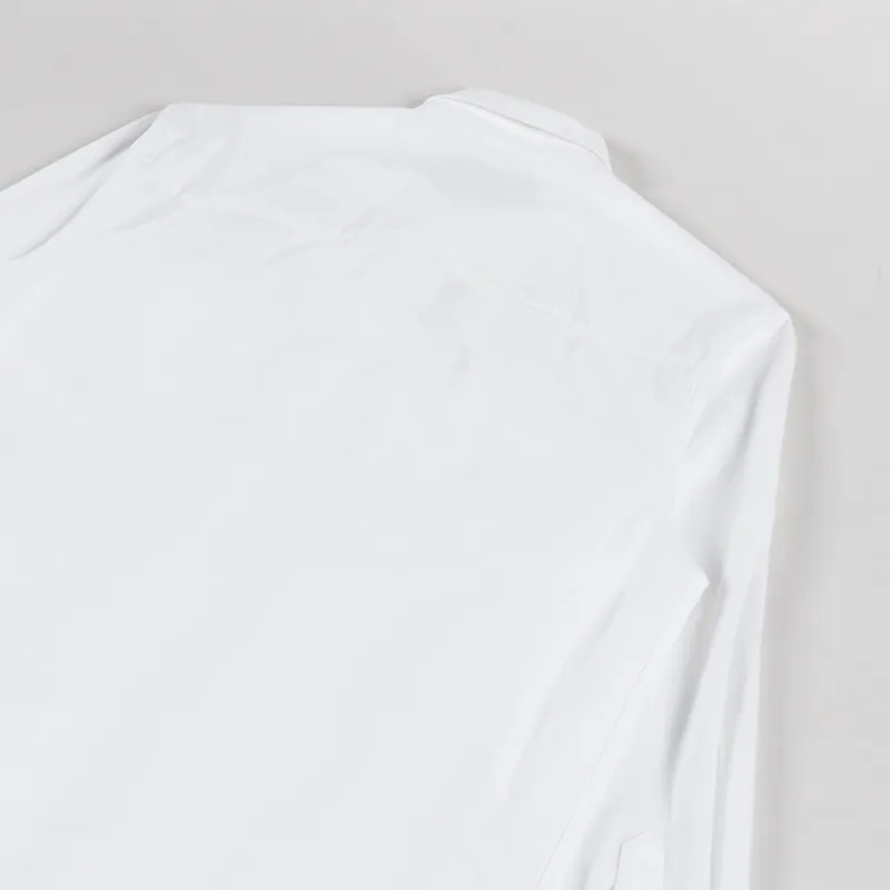 Barbour Arnham Oversized Oxford Jungle Shirt White-3