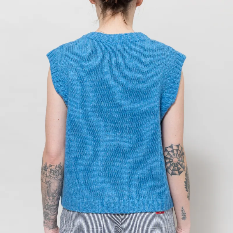 Stella Nova Womens Anchor Vest Blue Sea-2