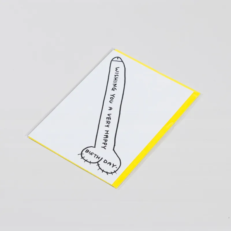 David Shrigley Birthday Cock Card