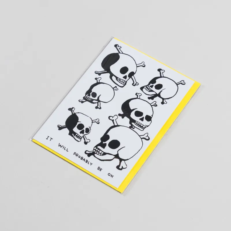 David Shrigley Probably Be Ok Card