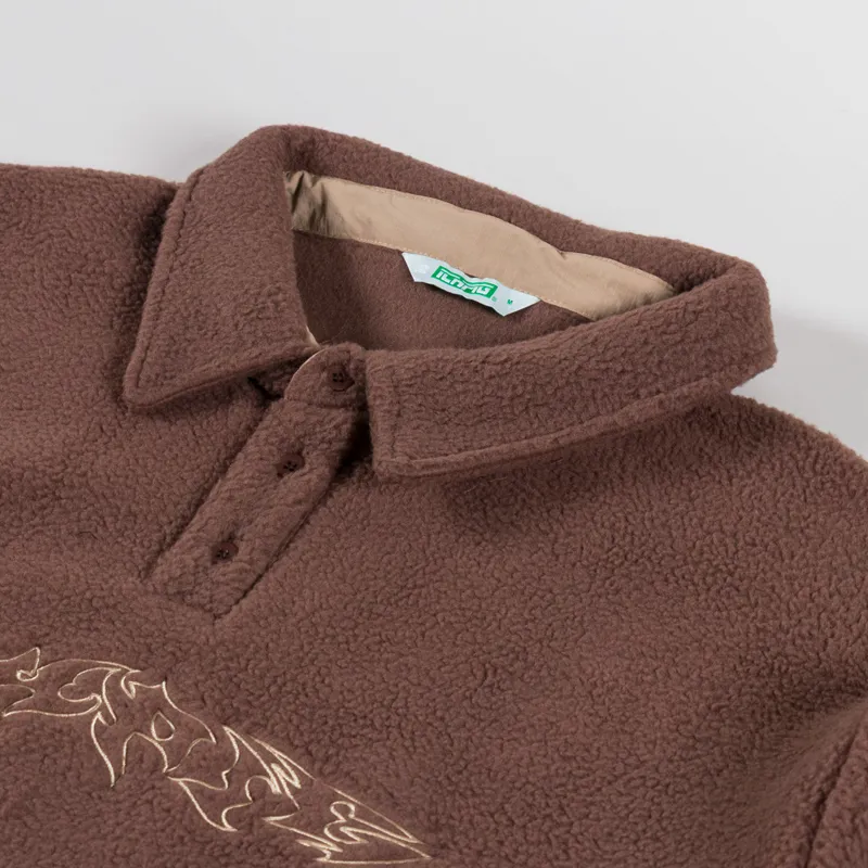ICHPIG Sherpa Rugby Top Chocolate-4