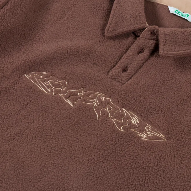 ICHPIG Sherpa Rugby Top Chocolate-5