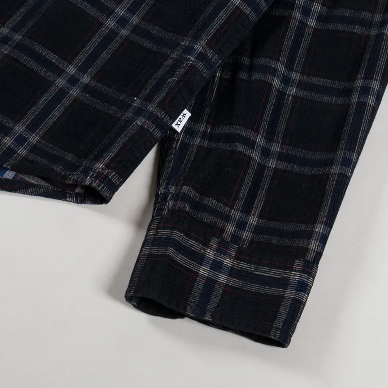 Wax London Shelly Shirt Babycord Navy-7