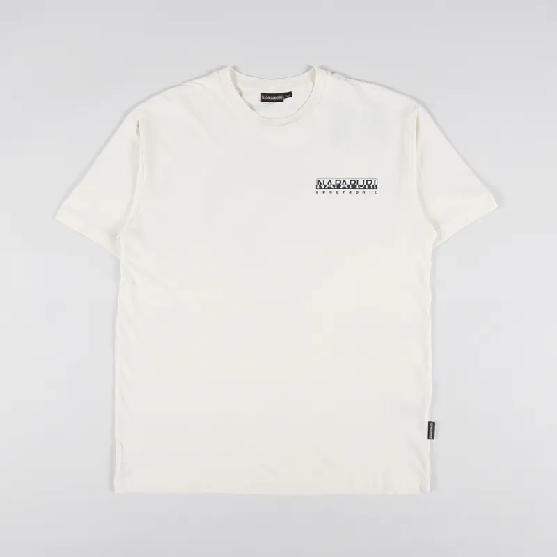 Napapijri Jubones T Shirt Whitecap Grey-1