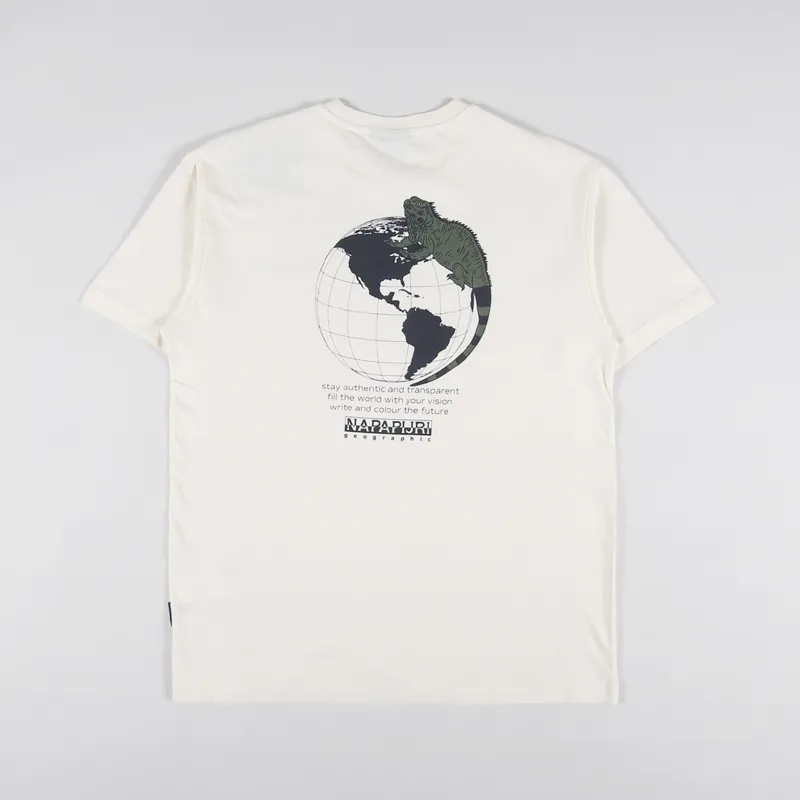 Napapijri Jubones T Shirt Whitecap Grey