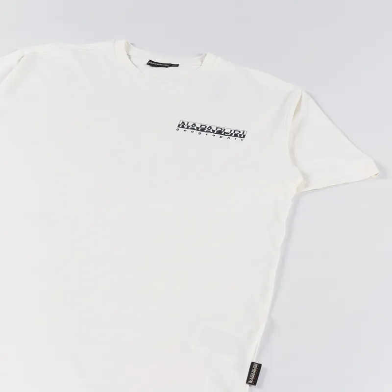 Napapijri Jubones T Shirt Whitecap Grey-2