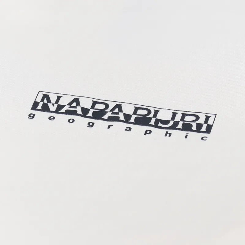 Napapijri Jubones T Shirt Whitecap Grey-3