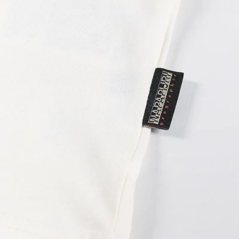 Napapijri Jubones T Shirt Whitecap Grey-4