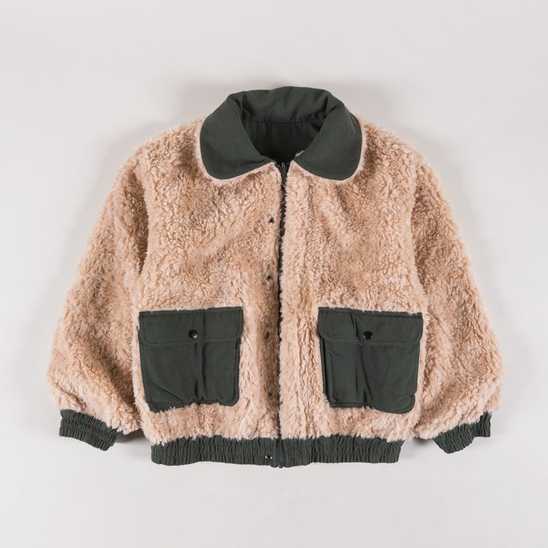 Sideline Womens Reversible Wilma Jacket Olive-1