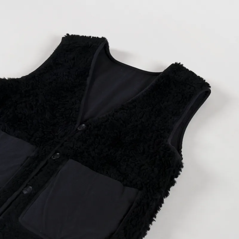 Sideline Womens Reversible Spin Vest Black-5